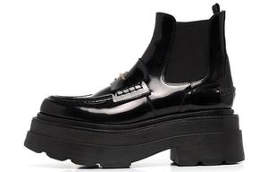 Ботинки на толстой подошве с логотипом Alexander Wang, черный