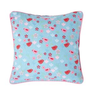 Наволочка Homescapes Vögel & Blumen, 45 х 45 см