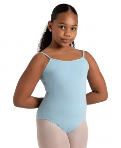 Детский топ-боди Leotard с регулируемыми бретелями Capezio, синий