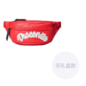 DRACONITE Плечевая сумка через плечо поясная сумка унисекс черная, Red