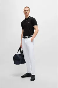 Мужские кроссовки BOSS Saturn Lowp из кожи с внутренней подкладкой с нейтрализацией запаха, размер, черный