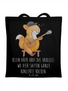 Mr. & Mrs. Panda Сумка для укулеле Magic Bag с надписью, черного цвета