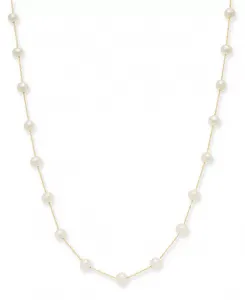 Ожерелье Effy из культивированного пресноводного жемчуга, 18 дюймов, из 14-каратного золота (5-1/2 мм) Effy Collection, gold