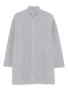 Кардиган, украшенный пайетками Kangra, серый