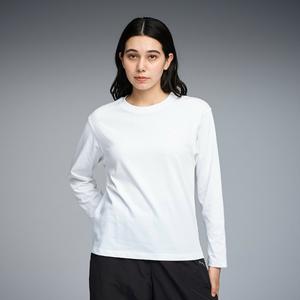 Женская футболка с длинными рукавами ESS MX с логотипом кошки.