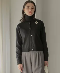 Новый стильный вязаный кардиган Suite, цвет Black [005]