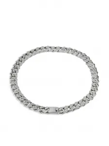 Колье P4 Cuban Chain Parts of Four, серебряный