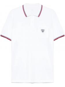 Рубашка-поло Rossignol из хлопка, белый