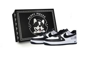 Nike Кроссовки Air Force 1 Low Top для скейтбординга унисекс, белые