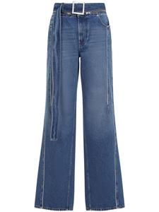 Jean Paul Gaultier расклешенные джинсы, синий