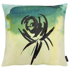 Декоративная подушка Apelt Gaby, 45x45x10 см цвет grün/petrol