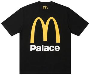 Футболка Palace x McDonald's Logo T-Shirt 'Black', черный