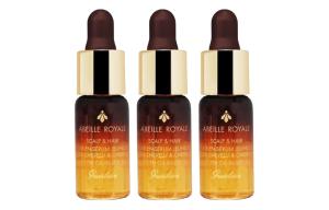 Jiaolan набор пробников, Imperial Bee Head кондиционеры для кожи головы и волос для объема, пышности, гладкости и увлажнения 5 мл GUERLAIN