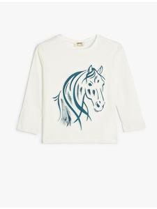 Футболка KOTON, экрю