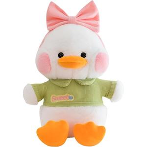 Головной цветок утка кукла плюшевая кукла высота 40см/50см/60см JIZHUAN, светло-зеленый