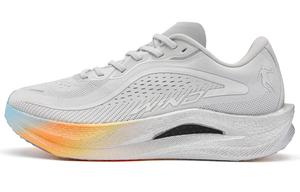 Кроссовки женские Strong Winds 2.0 с низким верхом Серо-серебристый, дымчато-серо-синий Qiaodan