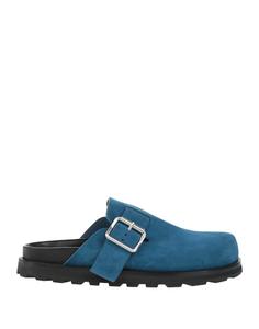 Мюли Jil Sander, серо-синий