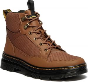 Ботинки Dr. Martens Unisex-Adult Rakim Combat, Sepia Brown Recycled Hex Canvas+Ajax