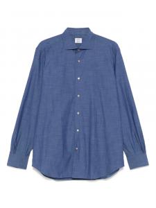 Рубашка из хлопка Mazzarelli, синий