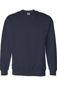 Толстовка Gildan DryBlend Adult Set-In Crew Neck (13 цветов), темно-синий