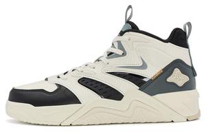 Скай Ридж 3.0 Антискользящие износостойкие высокие скейтбордские кроссовки мужские белый черный серый XTEP