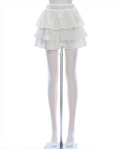 Шорты с оборками