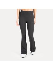 SMILODOX Расклешенные леггинсы Aurica черного цвета