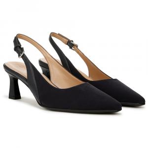 Туфли на ремешке сзади Tansy от Naturalizer, navy microfiber & faux leather