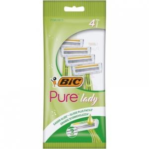 Бритва Pure 3 Lady с алоэ вера — набор из 4 шт., Bic