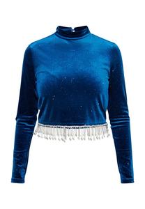 Лонгслив Faina, ультрамарин синий