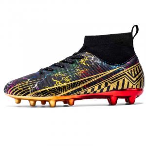 Мягкий грунт, прочное покрытие, ударопрочные, легкие, унисекс, футбольные бутсы BIANSULONG, Black Long Stud