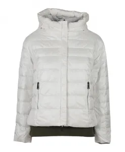 Белая двусторонняя пуховая куртка с капюшоном People Of Shibuya, белый