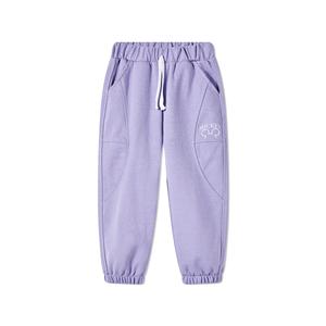 Вязаные спортивные штаны для детей Disney, фиолетовый