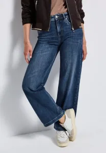 Джинсы свободного кроя Street One, Blau