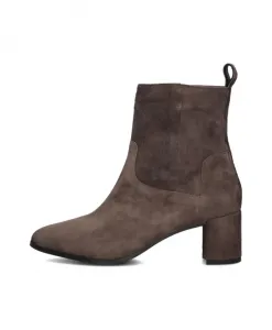 Замшевые ботильоны Notre-V, коричневый