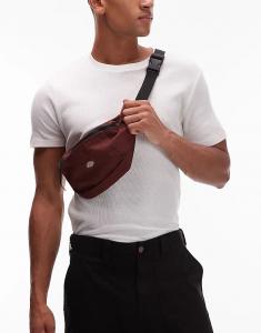 Поясная сумка Dickies Blanchard бордового цвета