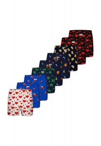 Комбинированный принт с боксерским мотивом Sugar Pine, цвет Style Mix