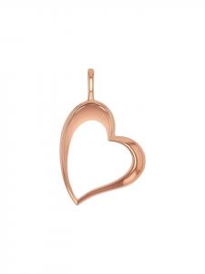 Amor Кулон с мотивом, серебро 925 пробы, покрытие из розового золота
