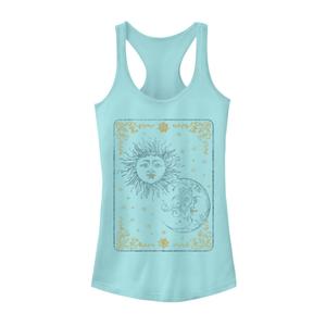 Танк с галактической графикой Таро Солнца и Луны для юниоров