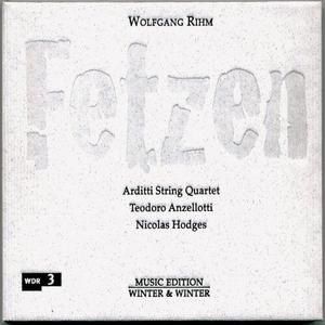 CD диск Rihm / Arditti String Quartet / Anzellotti: Fetzen