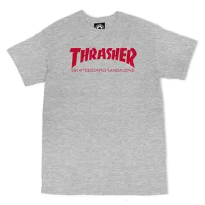 Футболка с коротким рукавом Thrasher Skate Mag, серый