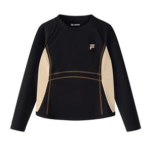 URBAN TECH Толстовка Женская Глубокий черный FILA FUSION