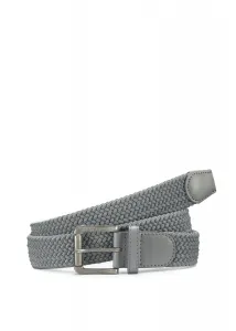 Поясной ремень AUTHENTIC LE JOGGER, плетеный ремень, эластичный ремень, ремень для джинсов и брюк, серый