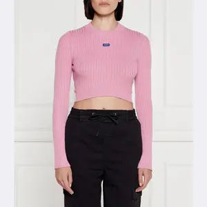 Свитер узкого кроя Scoovy Hugo, розовый