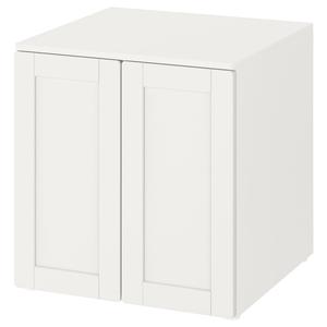 Шкаф Ikea с каркасом, 60x57x63 см, белый