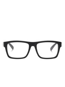 Bvlgari очки BV50018I в прямоугольной оправе, черный