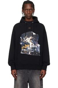 Off-White Худи Black Cupid Paper Skate