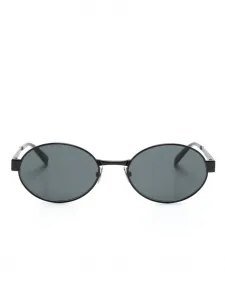 Солнцезащитные очки SL692 в овальной оправе Saint Laurent Eyewear, черный