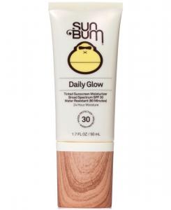 Увлажняющий солнцезащитный крем с тонирующим эффектом Daily Glow SPF 30, 1,7 унции Sun Bum, No Color