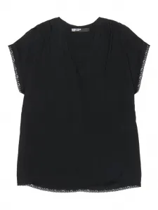 Блузка с V-образным вырезом Bimba Y Lola, черный